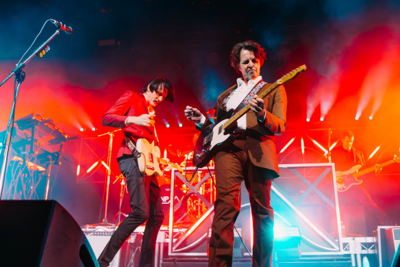 Paul Dempsey and Bernard Fanning are the veteran performers behind Fanning Dempsey National Park.
