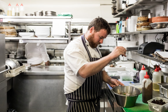 Luke Randall is the Executive Chef at A Tavaola, which has four venues across Sydney.