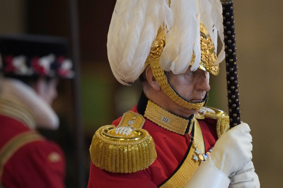A member of The King’s Body Guards of the Honourable Corps of Gentlemen at Arms.