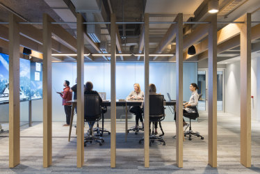 Reimagined CBD workspaces will be smaller and allow more collaboration between employees.
