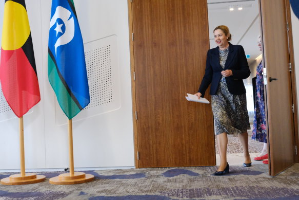 Premier Annastacia Palaszczuk held a lengthy solo press conference at 1 William Street after meeting with cabinet colleagues on Monday, following her two-week break.