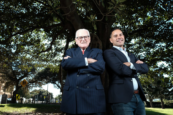 Unlikely pairing of Reverend Fred Nile and independent MP Alex Greenwich.