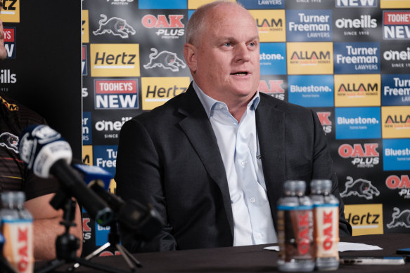 Panthers chief executive of rugby league, Matt Cameron
