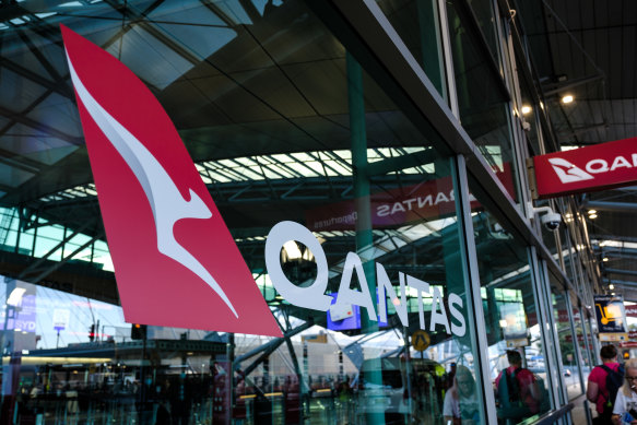 Qantas and other airlines no longer have the tailwind from extremely high fares.