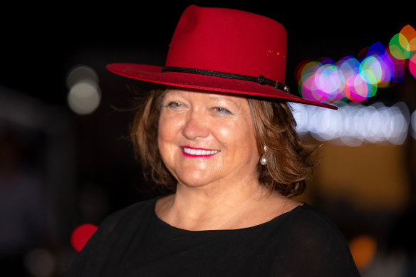 Gina Rinehart’s wealth is estimated at $35.6 billion.