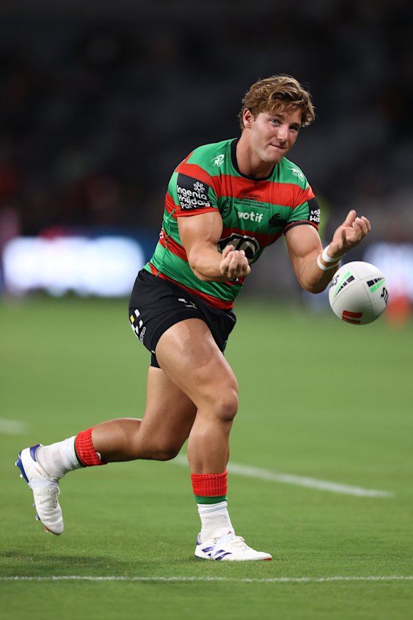 Rabbitohs half Jamie Humphreys.