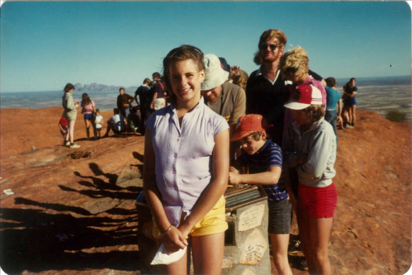 Katrina Strickland first visited Uluru as a teenager.
