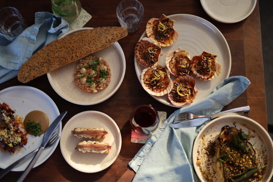 Shelter Lennox’s menu is seafood driven.
