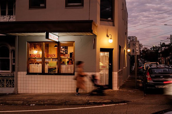 Emma’s Snack Bar, Enmore.