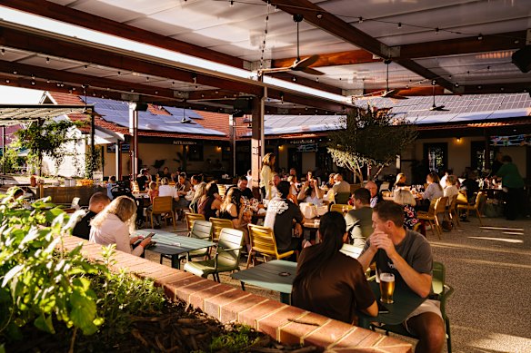 The complex is a likeable suburban hub.