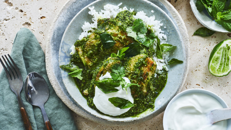This green chicken masala is Karen Martini’s new go-to midweek chicken curry-image