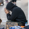 Homelessness more than doubles in some parts of Victoria