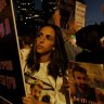For families of Israeli hostages, a vigil sparks a protest movement