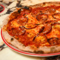 Louey’s pepperoni pizza is described as “fully loaded, very cheesy”.