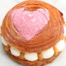 Loulou’s Valentine’s Day croissant celebrates summer stone fruit.