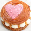 Loulou’s Valentine’s Day croissant celebrates summer stone fruit.