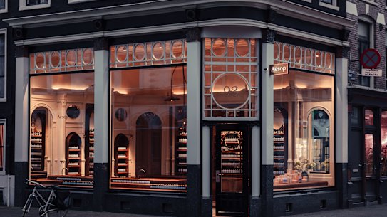 Founded in Melbourne, Aesop has stores around the world. 