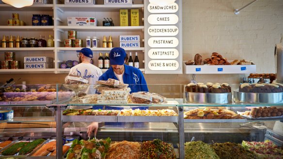 Ruben’s Deli, in the historic Kings Arcade in Armadale.