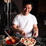 Pizza chef Tsubaki Tamaki at his new Sydney restaurant. 