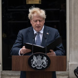 Başbakan Boris Johnson istifasını açıkladı.
