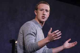 Facebook founder Mark Zuckerberg.