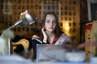 HSC student Emily Grant is among thousands of year 12s in NSW and Victoria whose study has been disrupted by the pandemic.