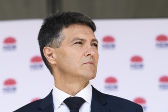 NSW Customer Service Minister Victor Dominello. 