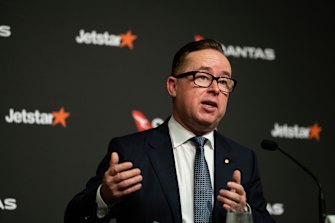 Qantas chief executive Alan Joyce said higher oil prices meant high ticket prices.