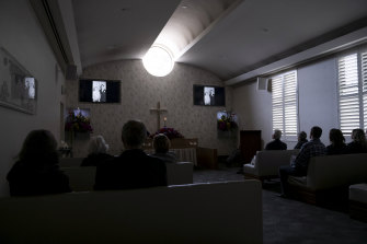 The half-empty chapel where 20 people remembered Jacob Elias, a Depression-era "larrikin".