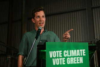 Greens candidate for the seat of Griffith Max Chandler-Mather.