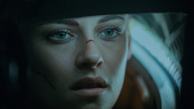 Barely a Ripley: Kristen Stewart as Norah in Underwater.