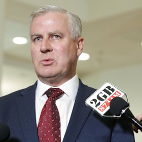 Deputy Prime Minister and federal Infrastructure Minister Michael McCormack.