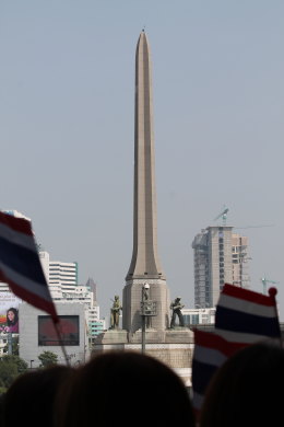 Victory Monument in Bangkok.