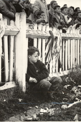 A young supporter in 1963.