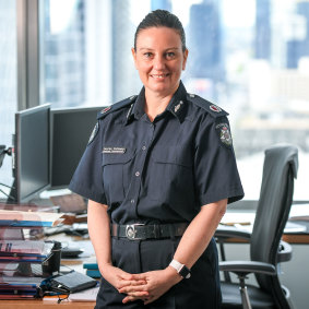 Lauren Callaway is the first woman Assistant Commissioner, Family Violence and is determined to fight precursors to violence and coercive control, including gender inequality.