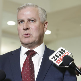 Deputy Prime Minister and federal Infrastructure Minister Michael McCormack.