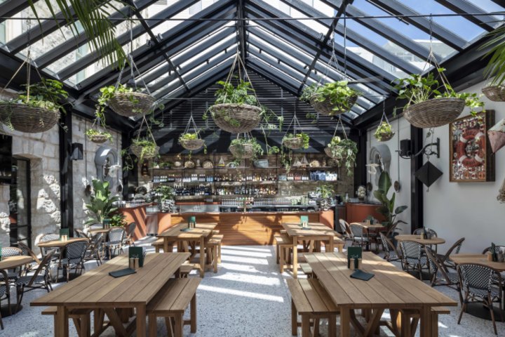 The Conti Public Bar and Beer Garden was completed as part of the redevelopment.