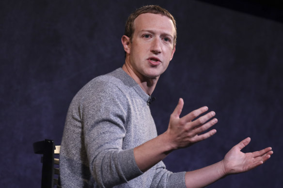 Facebook founder Mark Zuckerberg.