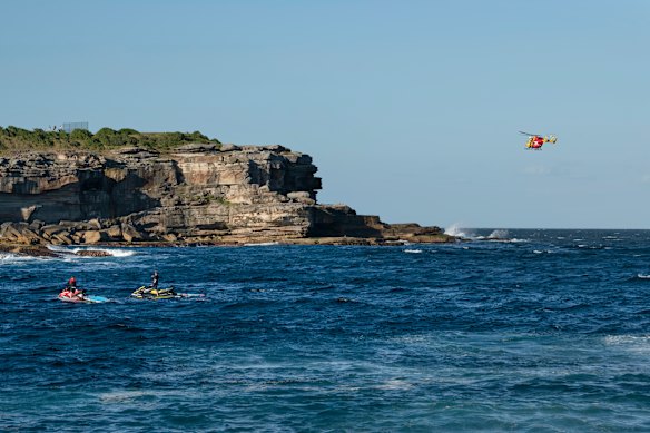 Little Bay beach on Wednesday afternoon.