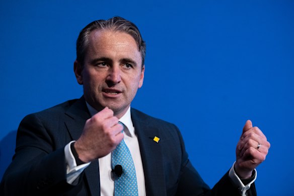 CBA boss Matt Comyn has presided over a remarkable period of share price growth for the bank.