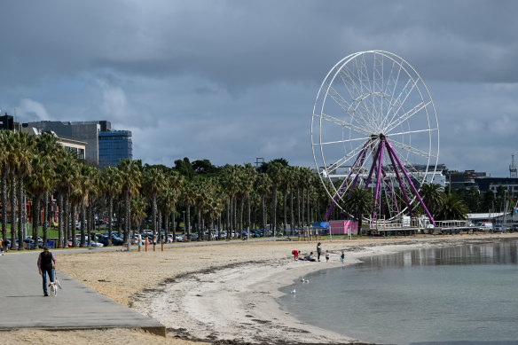 The Geelong waterfront. 