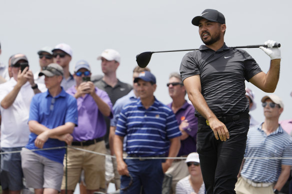 2015 winner Jason Day during a practice round ahead of the PGA Championship at Kiawah Island, South Carolina.