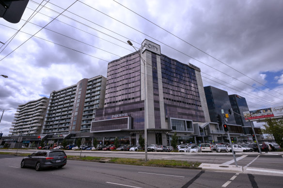 M-City is a rare high-rise apartment development in Clayton, however it is on the Princes Highway away from the main activity centres.