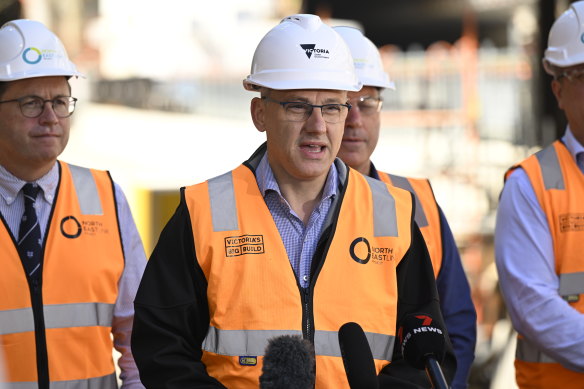 TAC Minister Danny Pearson on Sunday.