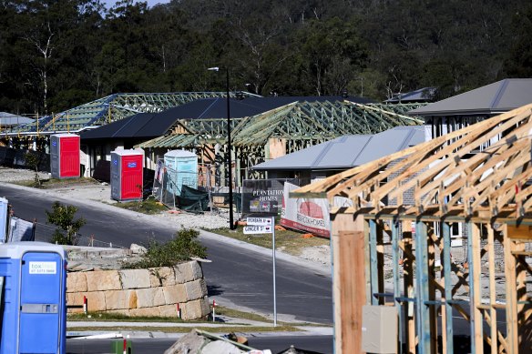 Construction of new homes hit a peak in Australia in 2018-19, but has fallen in the years since.