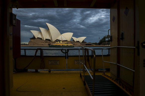 Public transport across Sydney has seen a decline in passenger numbers since the coronavirus lockdown.
