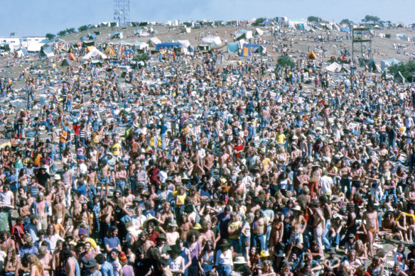 The 1972 Sunbury Festival.