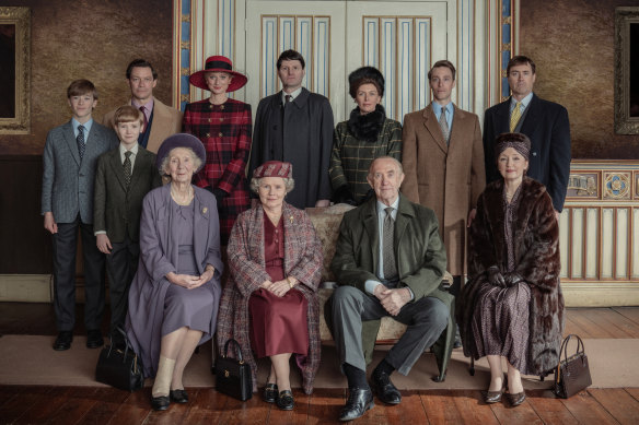 The Royal Family in The Crown’s fifth season.