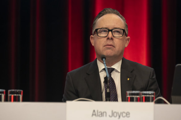 Qantas boss Alan Joyce will appear before the Senate committee into the cost of living on Monday.