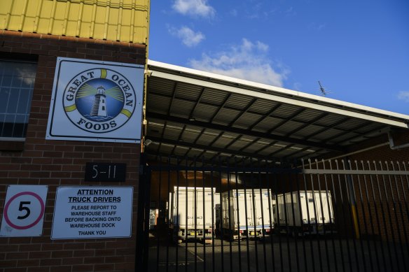 Ten of the new cases have been linked to the Great Ocean Foods seafood wholesaler in Marrickville.